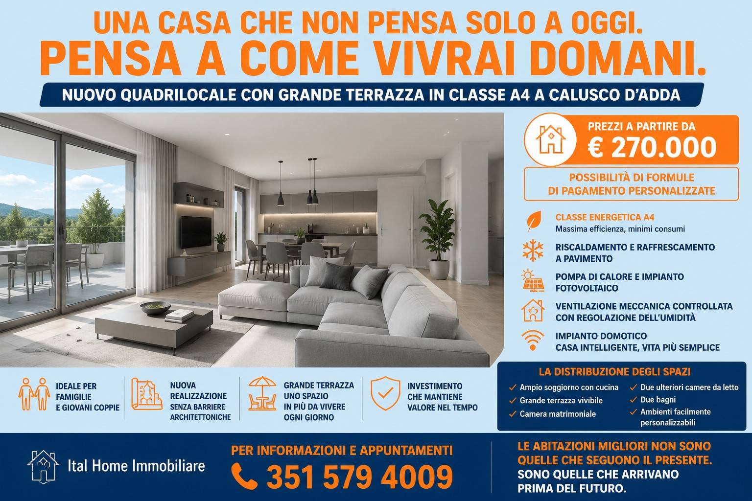 Appartamento a Calusco d'Adda