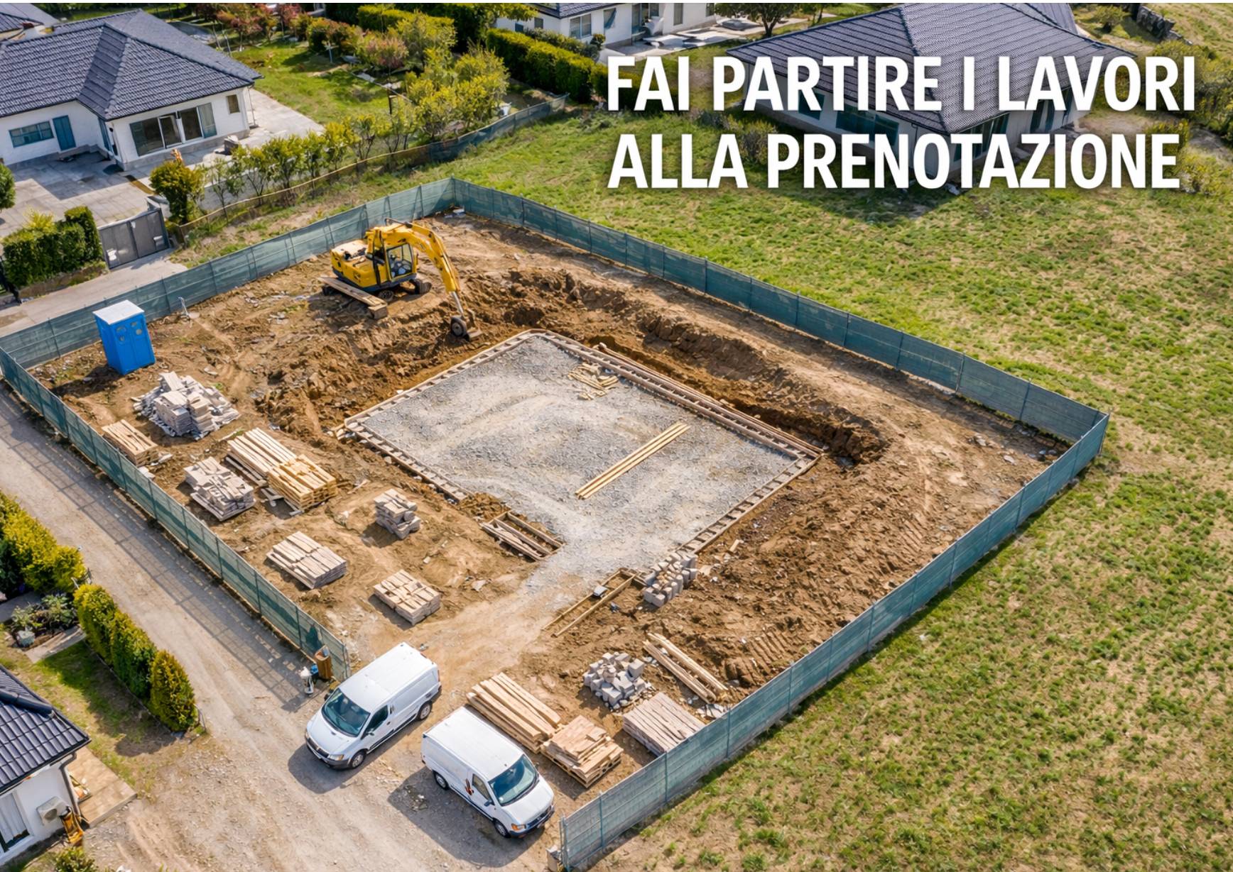 ITAL HOME Immobiliare propone un terreno edificabile di circa **400 mq**