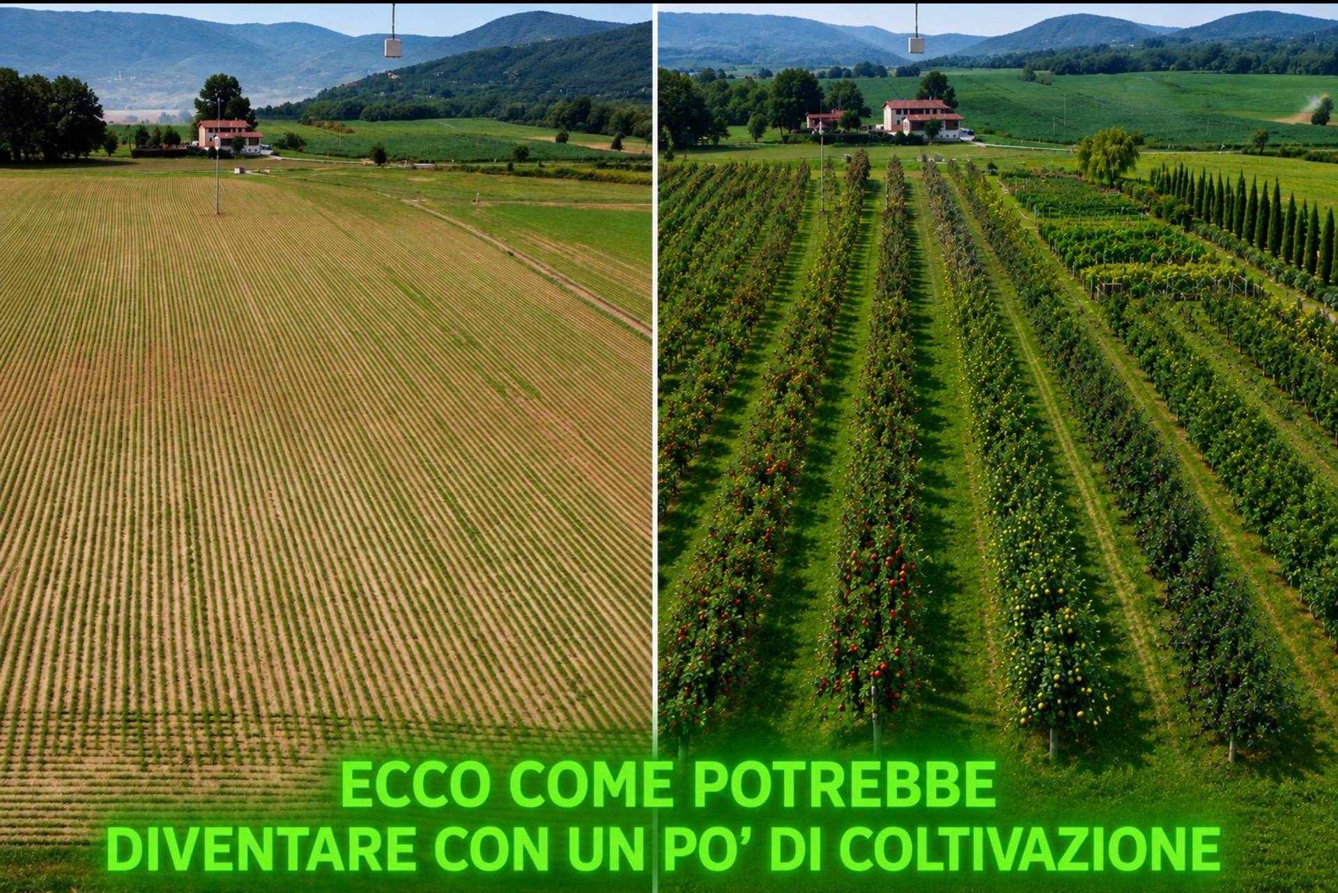 1.500 mq di terreno agricolo pianeggiante