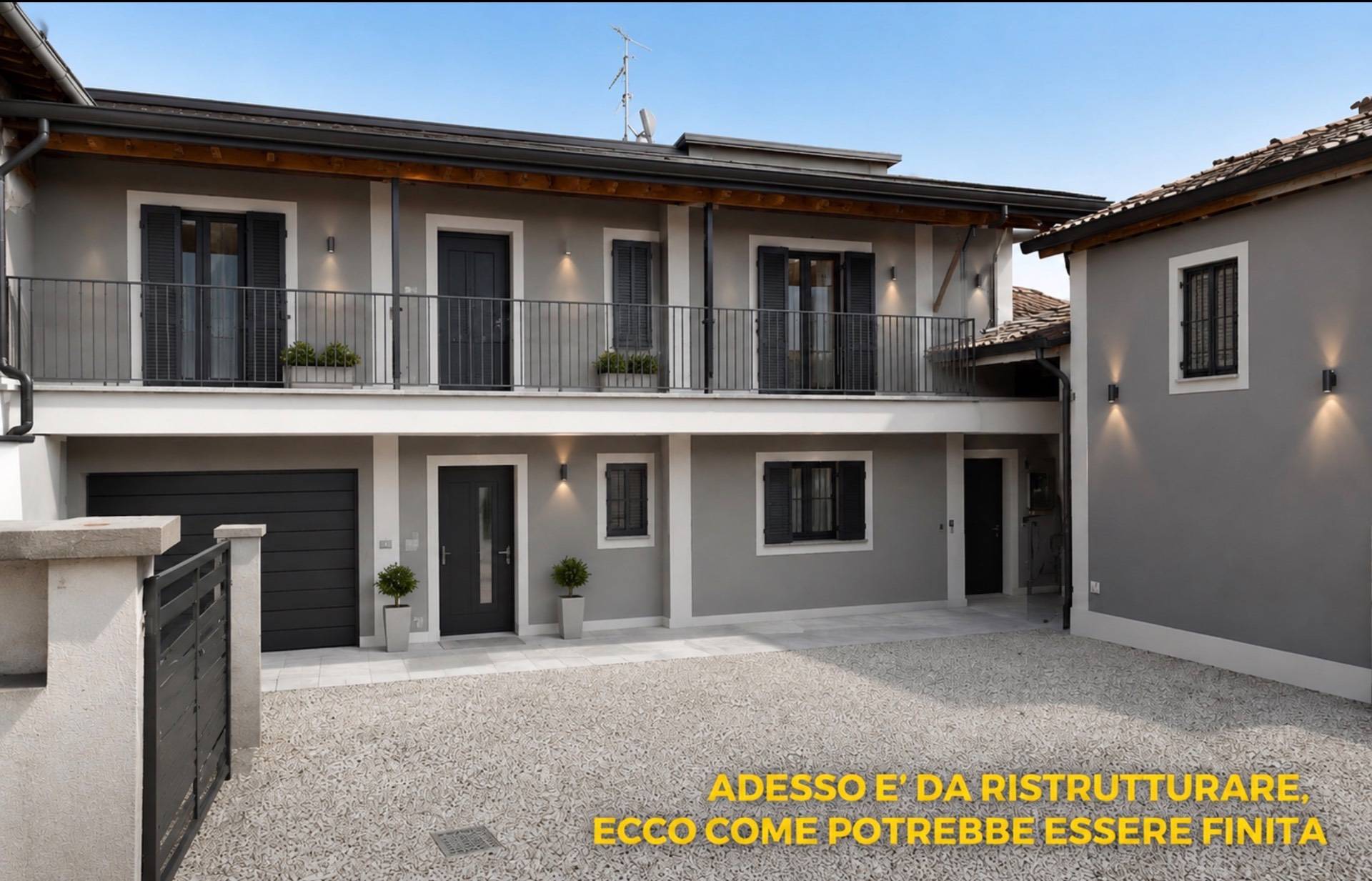 Porzione indipendente in corte storica - ideale per investimenti