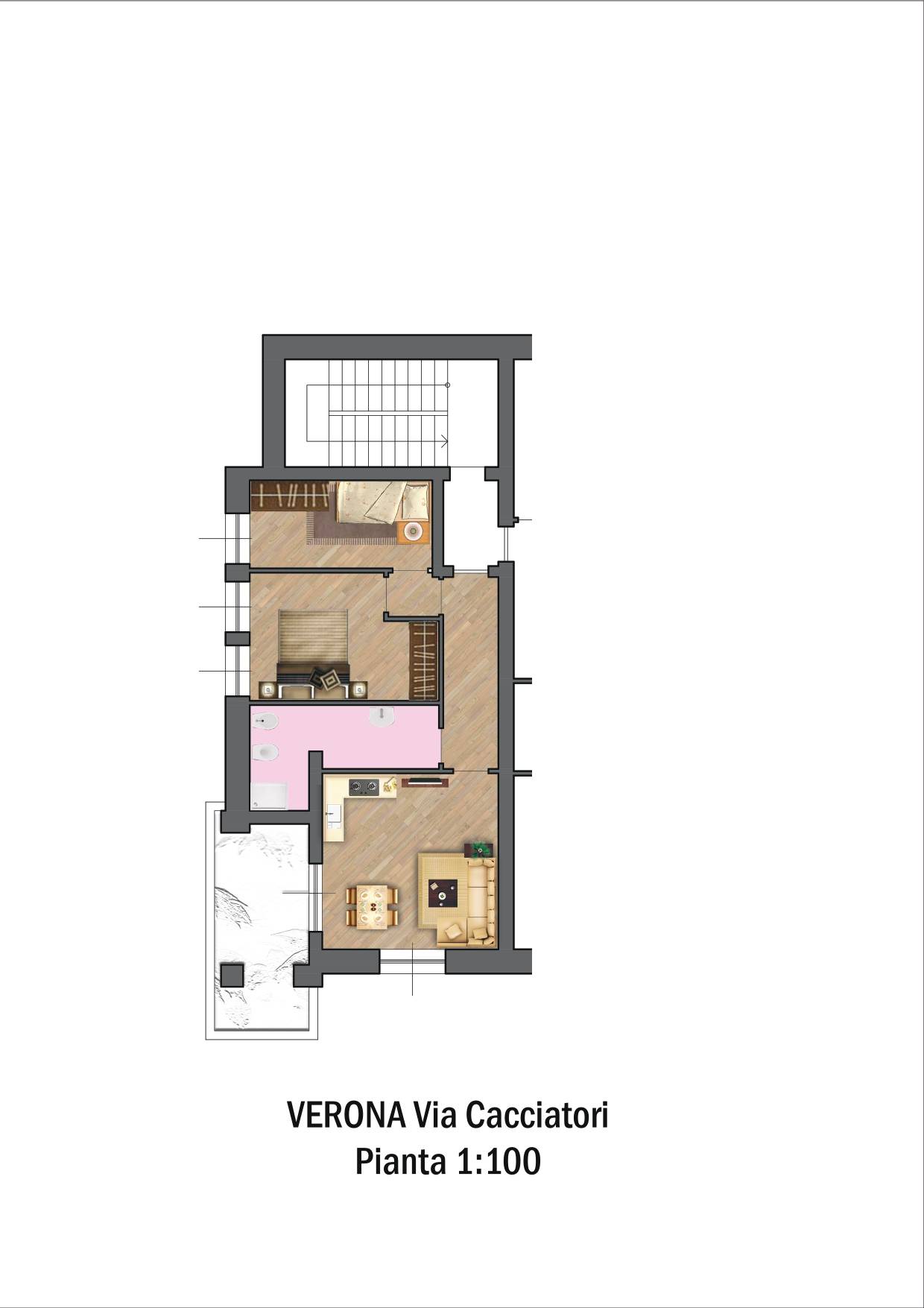 Porzione di casa a Verona