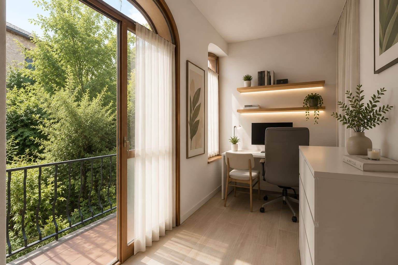 Città Alta: NUOVO Trilocale con Balcone Riservatissimo. Pronto a fine anno e dotato di tutti i confort.
