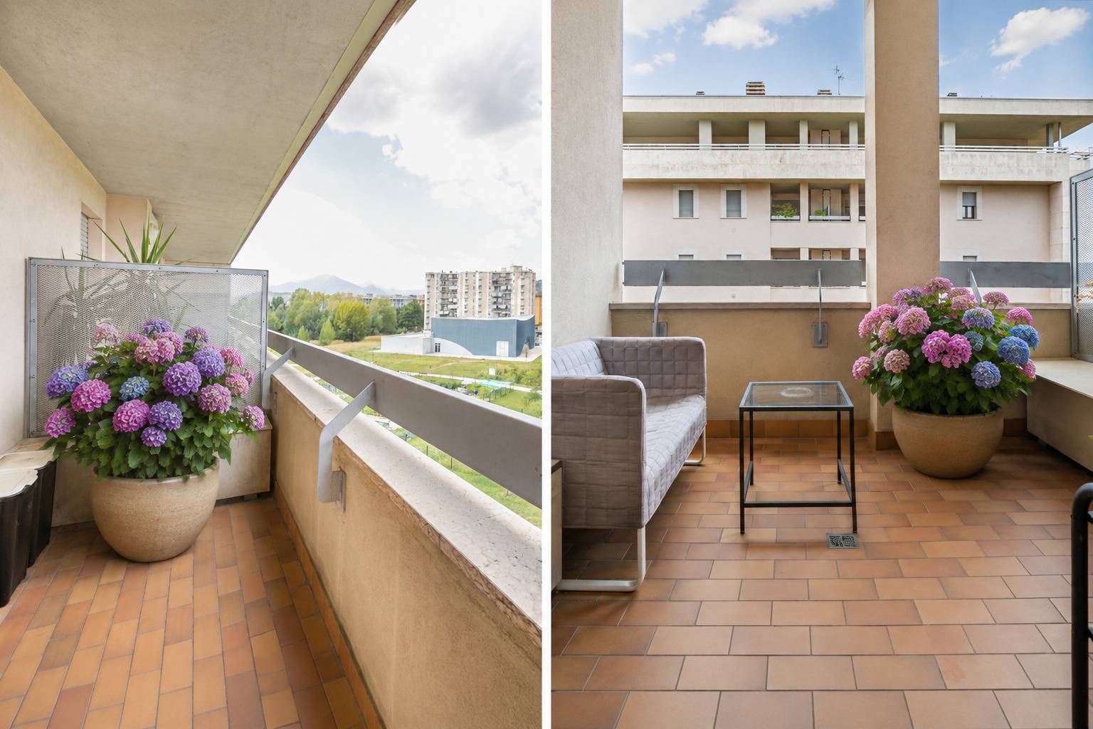 Grande Bilocale, Arredato Finemente, con Cucina Separata, Balcone, Terrazza Vivibile, Cantina e Box.