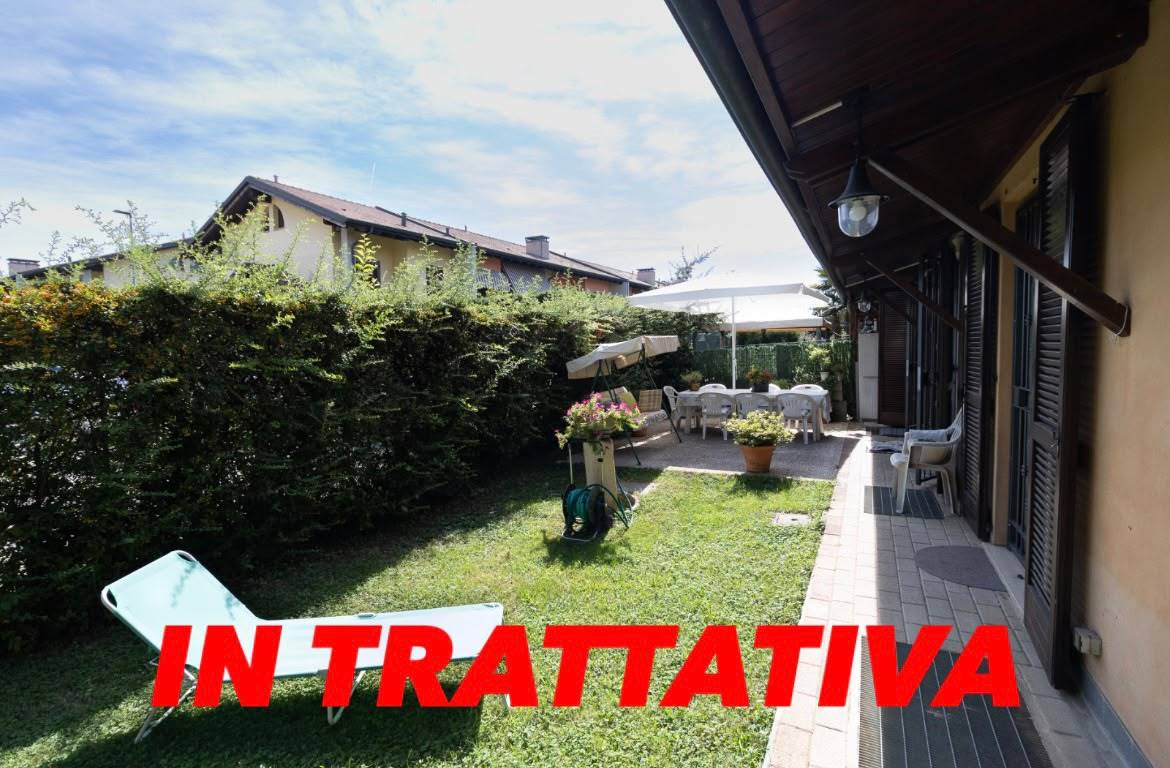 APPARTAMENTO IN VILLA CON GIARDINO E BOX A TREVIGLIO!